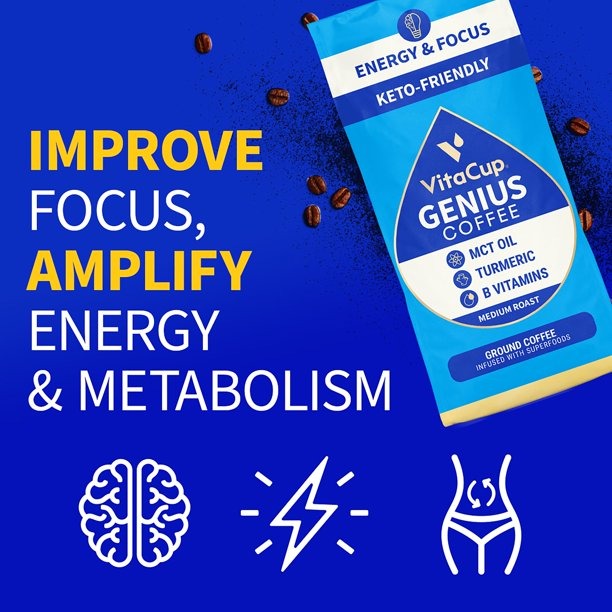 Ground Coffee Genius Blend