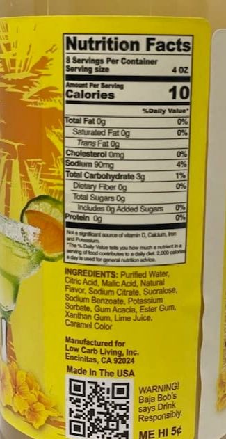 Triple Citrus Margarita Mix