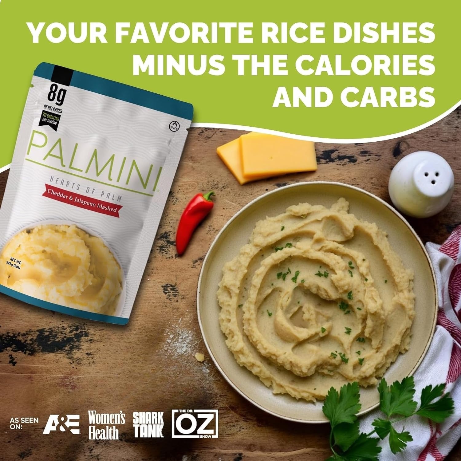 Cheddar & Jalapeno Mashed Pouch (6 Pack)