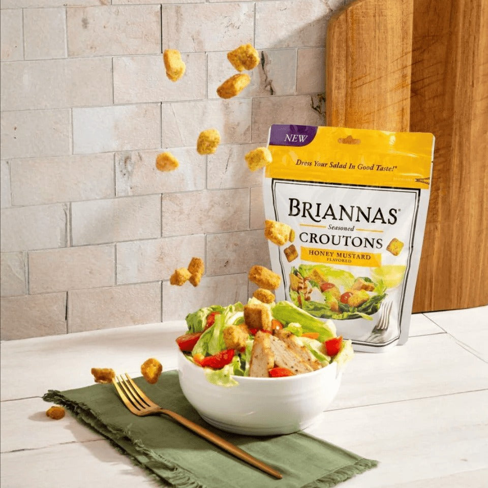 Honey Mustard Croutons