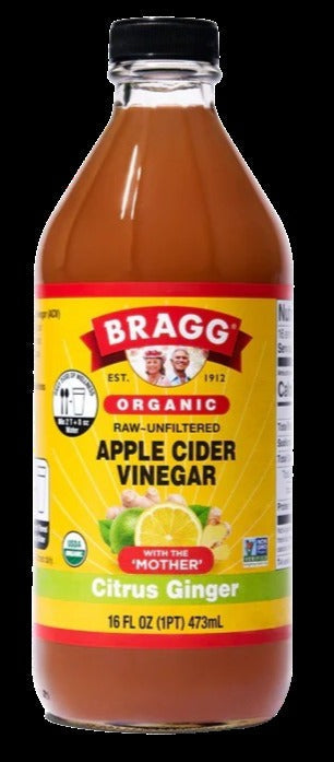 Organic Apple Cider Vinegar Citrus Ginger