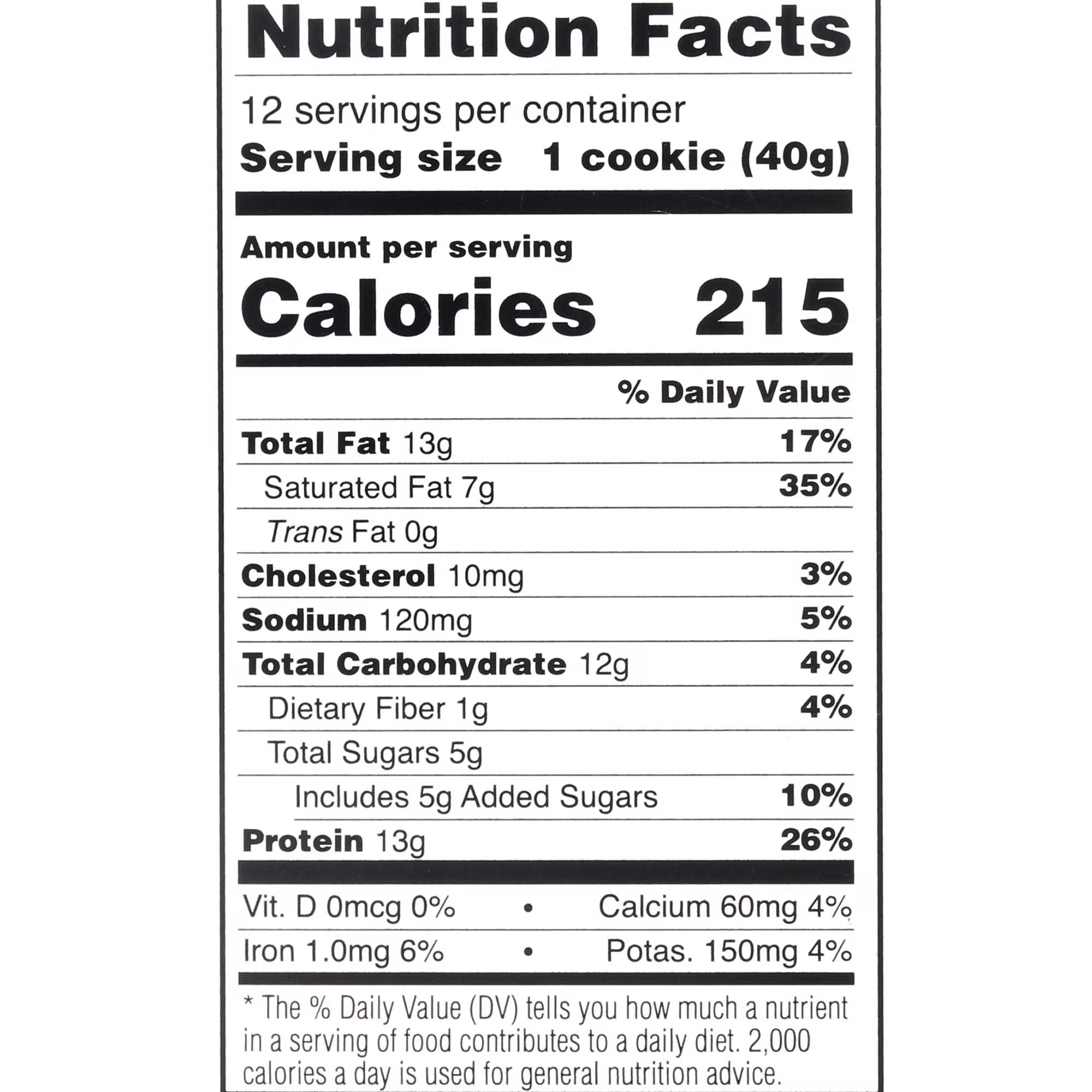 Peanut Butter Fudge Protein Bars (12 CT)