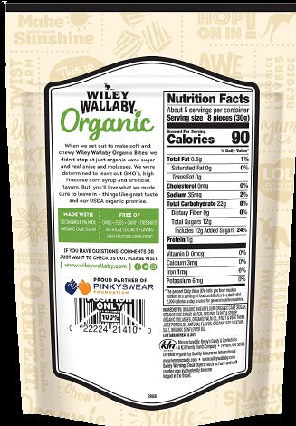 Organic Black Licorice Bites