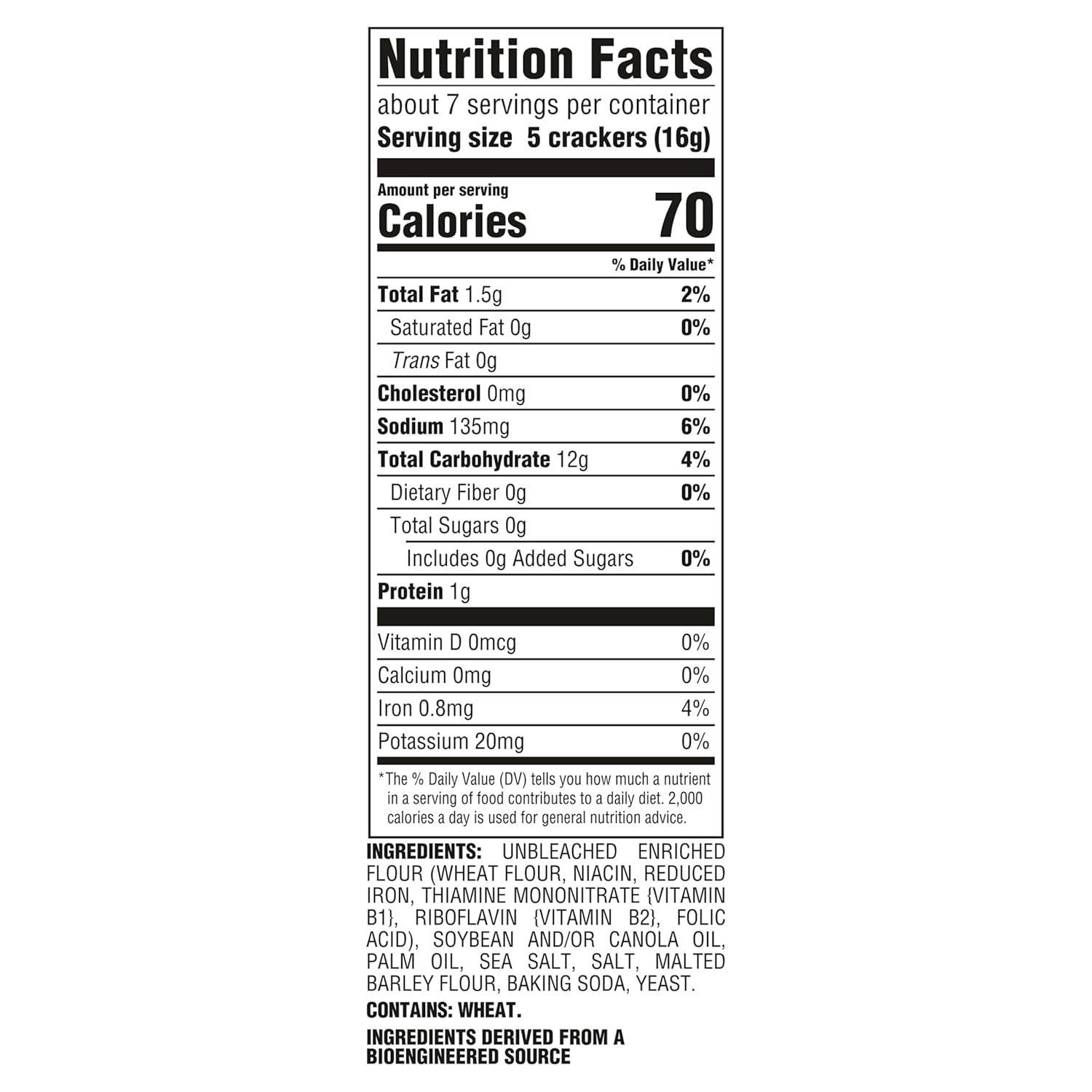 Original Saltine Crackers