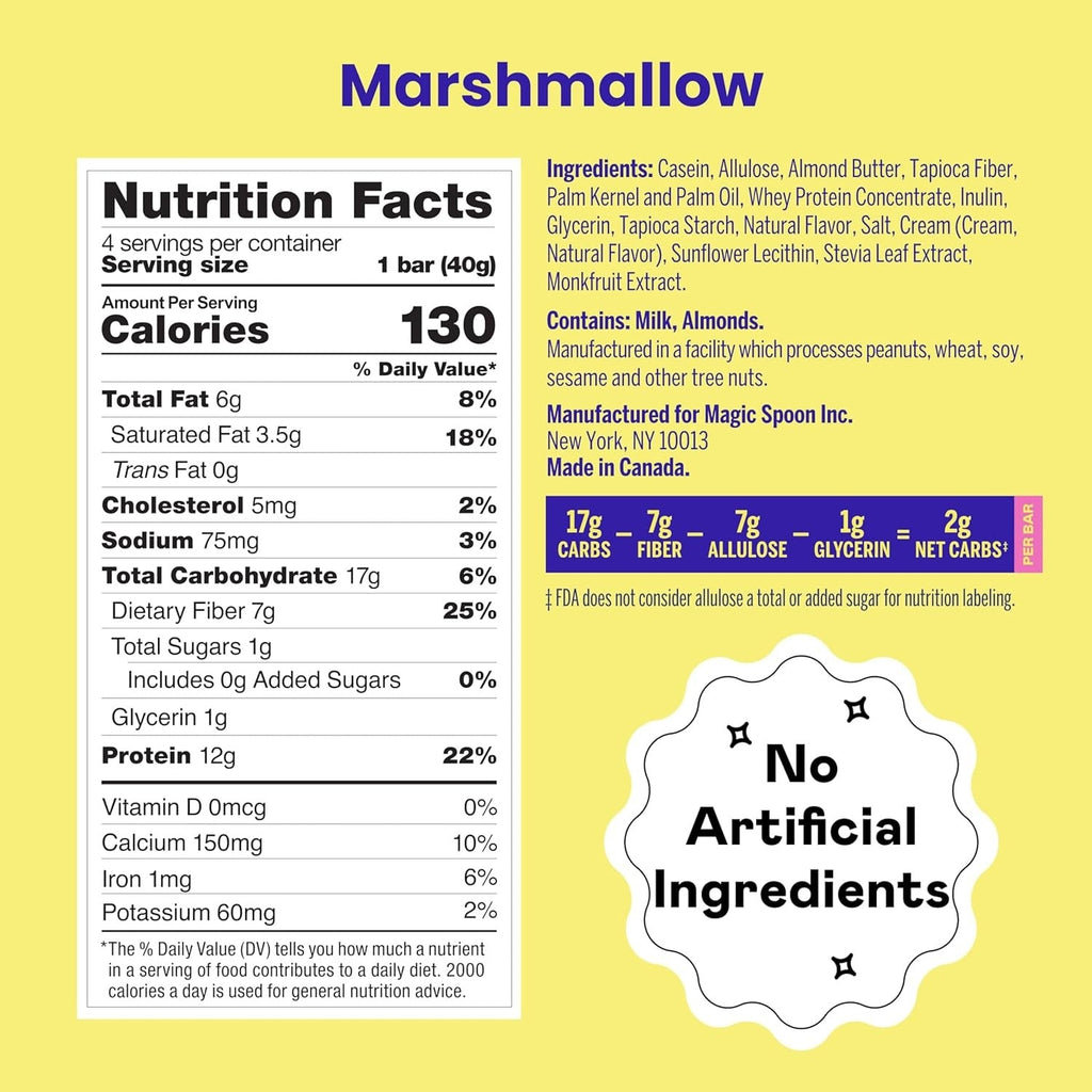 Mini Marshmallow Protein Treats