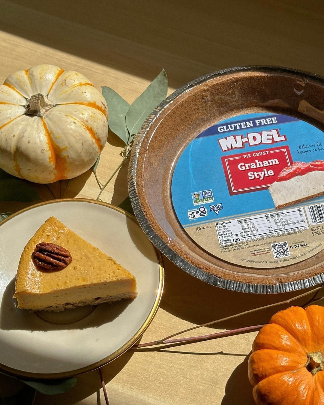 Gluten-Free Graham Style Pie Crust