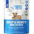 Snack Mates Beef & Honey Mini Sticks (15 CT)