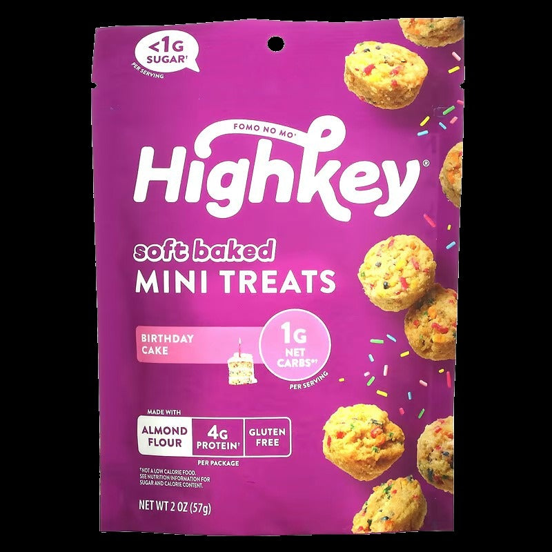 Birthday Cake Soft Baked Mini Treats