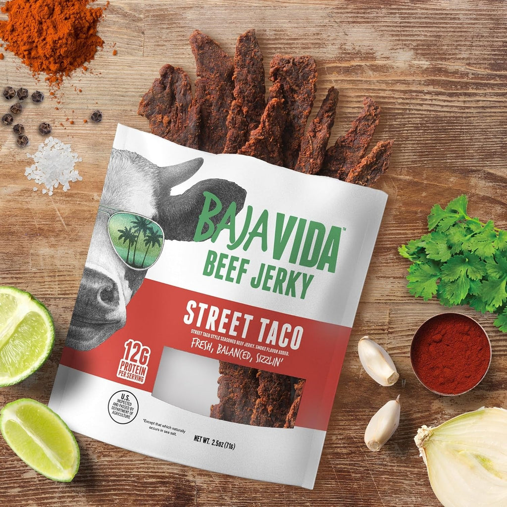 Street Taco Beef Jerky (12 Pack)