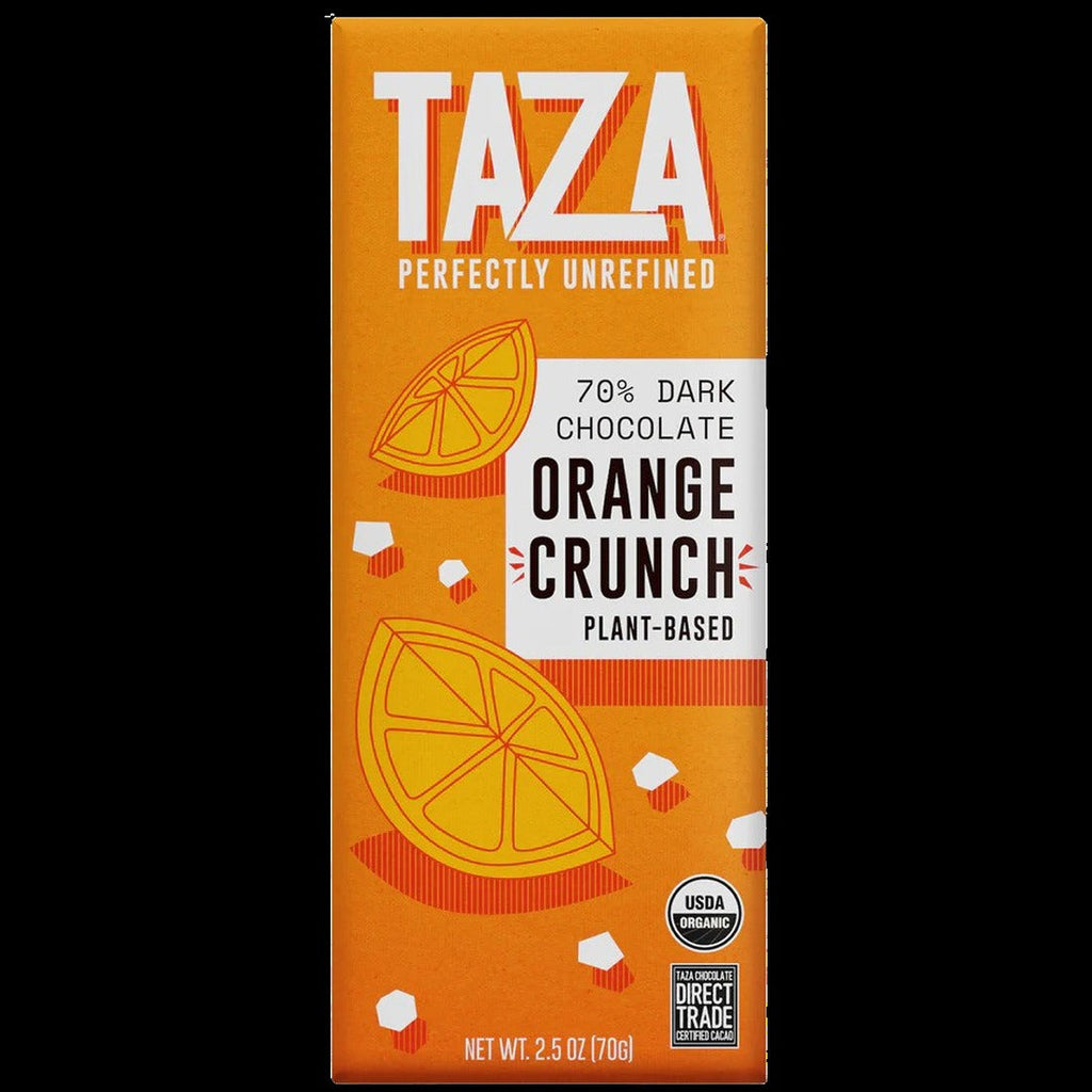 Organic Orange Crunch Dark Chocolate Bar (10 CT)