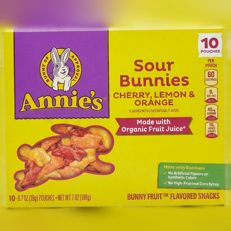 Sour Bunnies Fruit Flavored Chewy Treats
