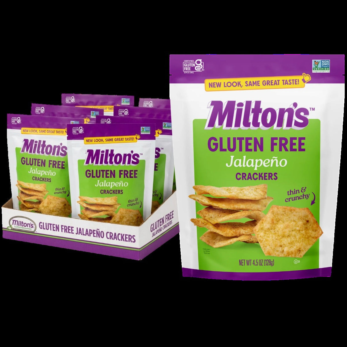 Jalapeno Gluten Free Crackers (6 Pack)