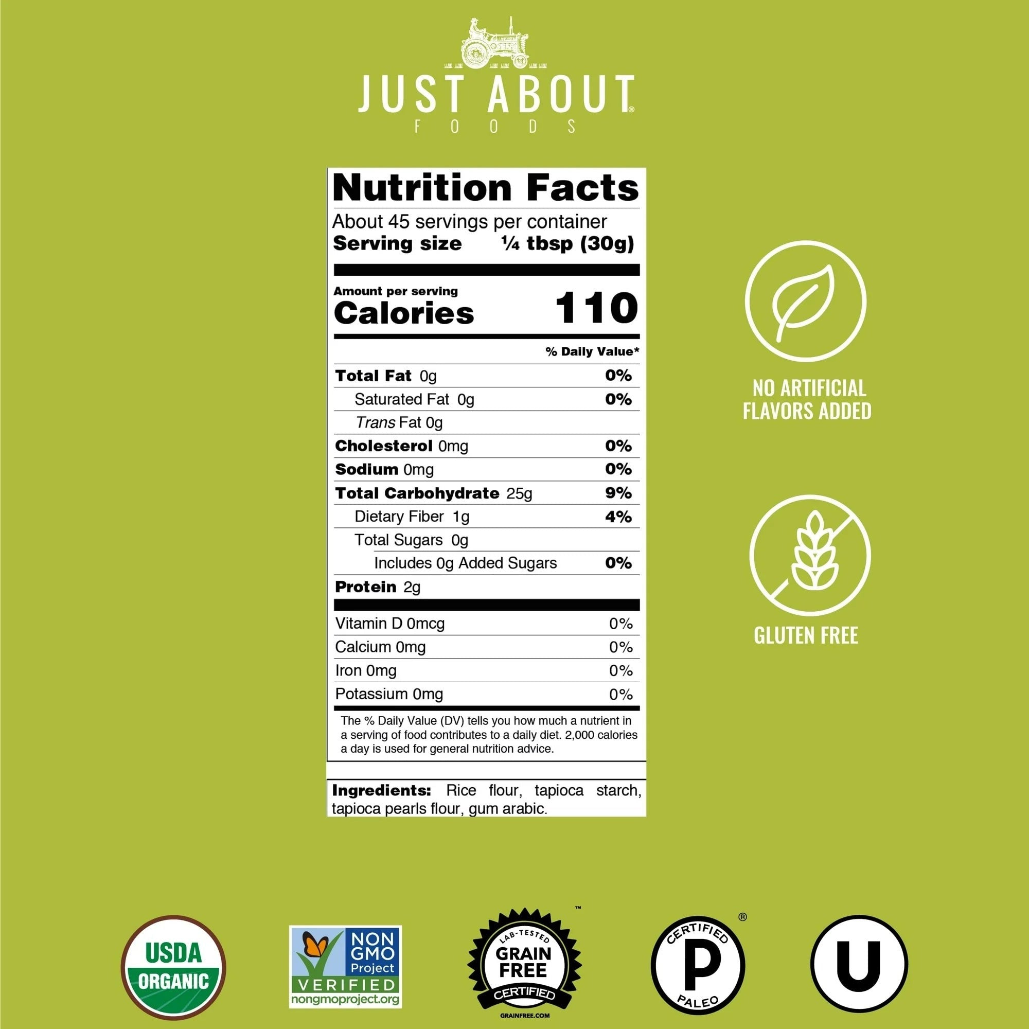 Organic Gluten-Free All-Purpose Flour
