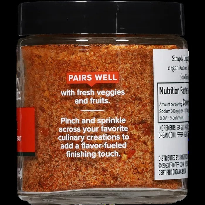 Organic Hot Finishing Salt