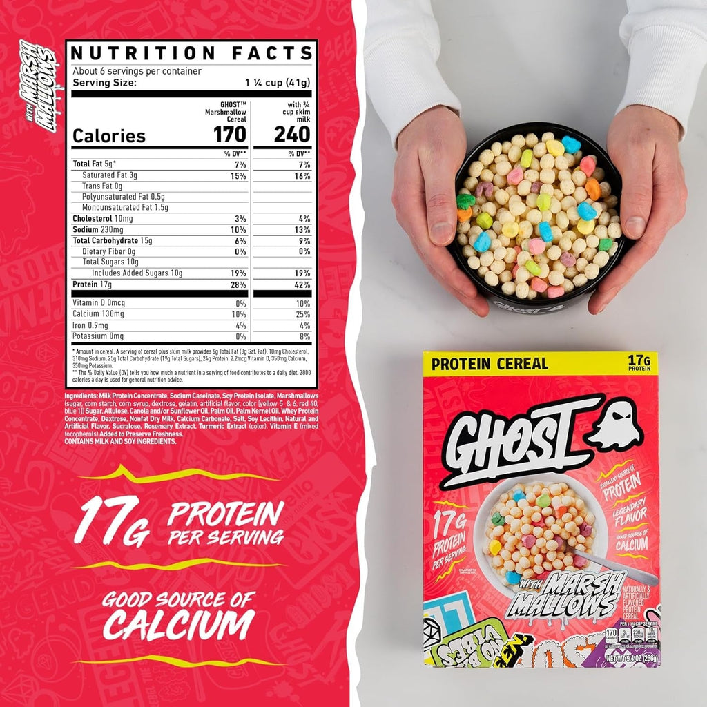 High Protein Breakfast Cereal With Marshmallows