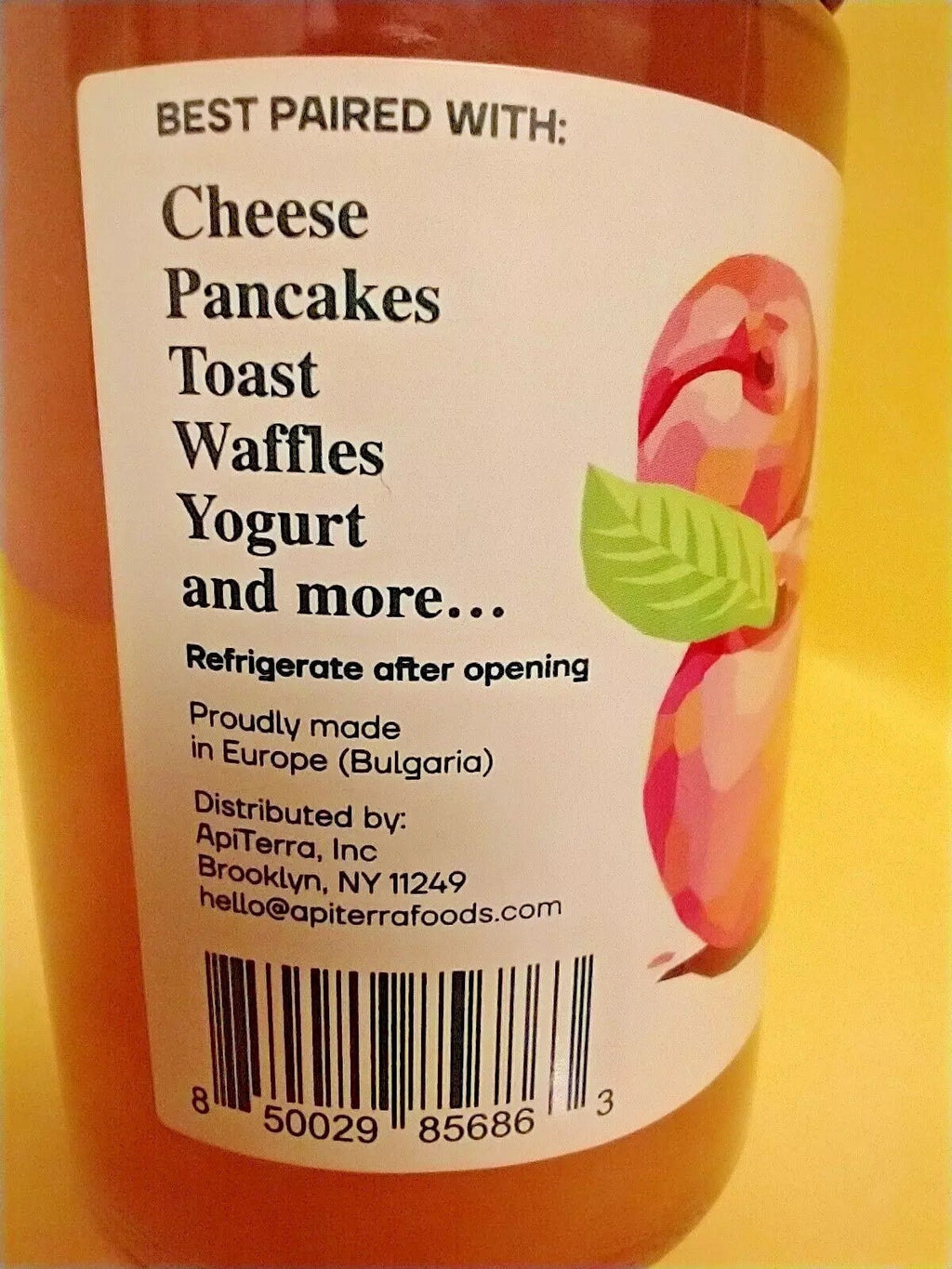 Peach Premium Fruit Spread