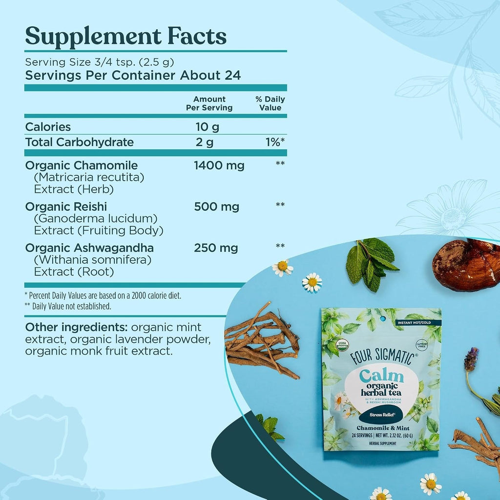 Organic Calm Herbal Tea