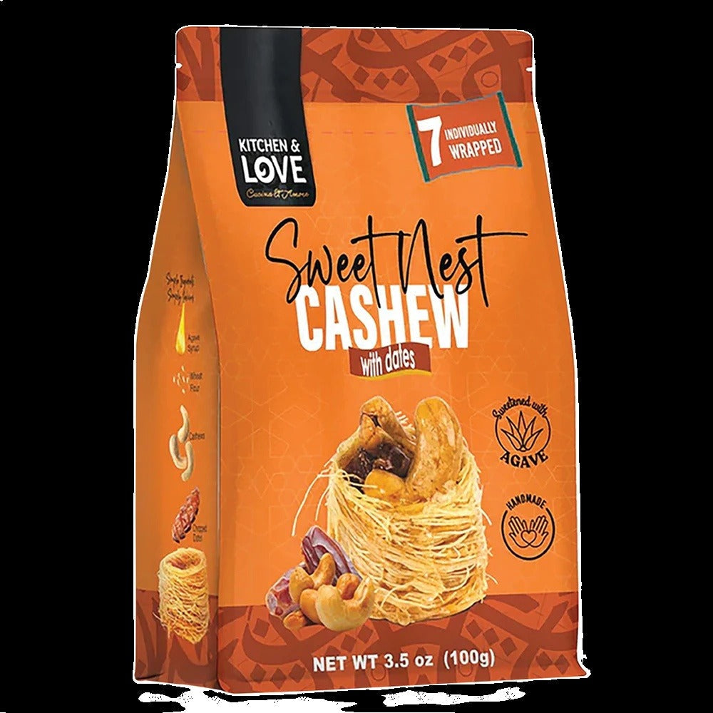 Cashew Dates Sweet Nests Bag