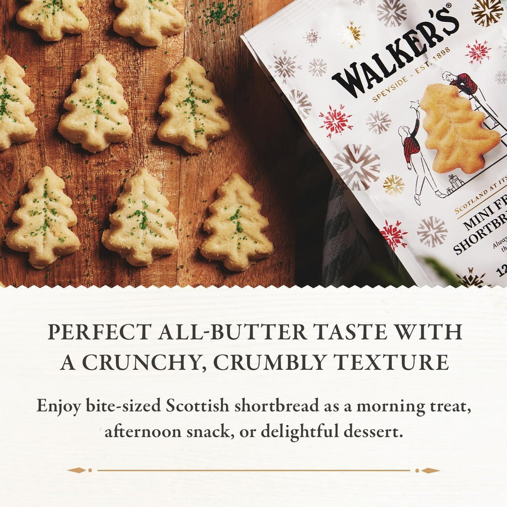 Mini Festive Shortbread Trees