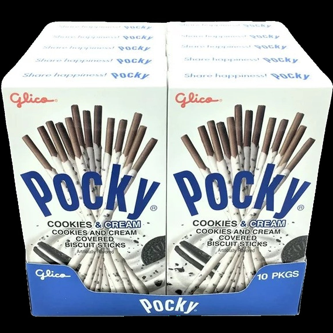 Pocky Cookies & Cream Biscuit Sticks (10 Pack)