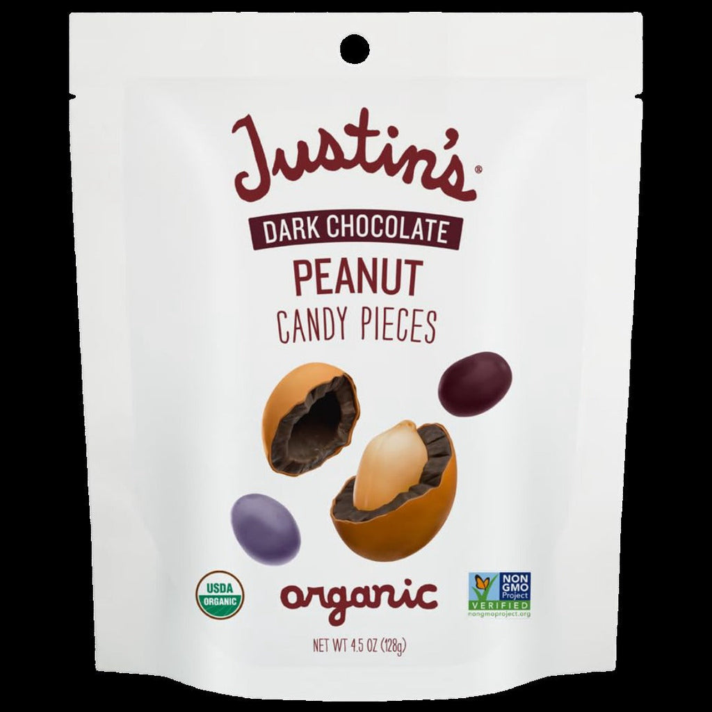 Organic Dark Chocolate Peanut Candy Pieces