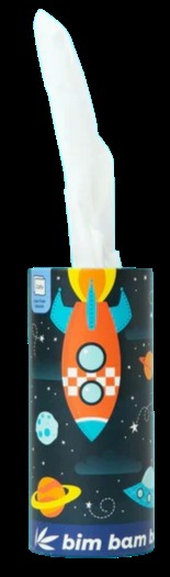 Tubular Facial Tissue 2ply (Set of 4)