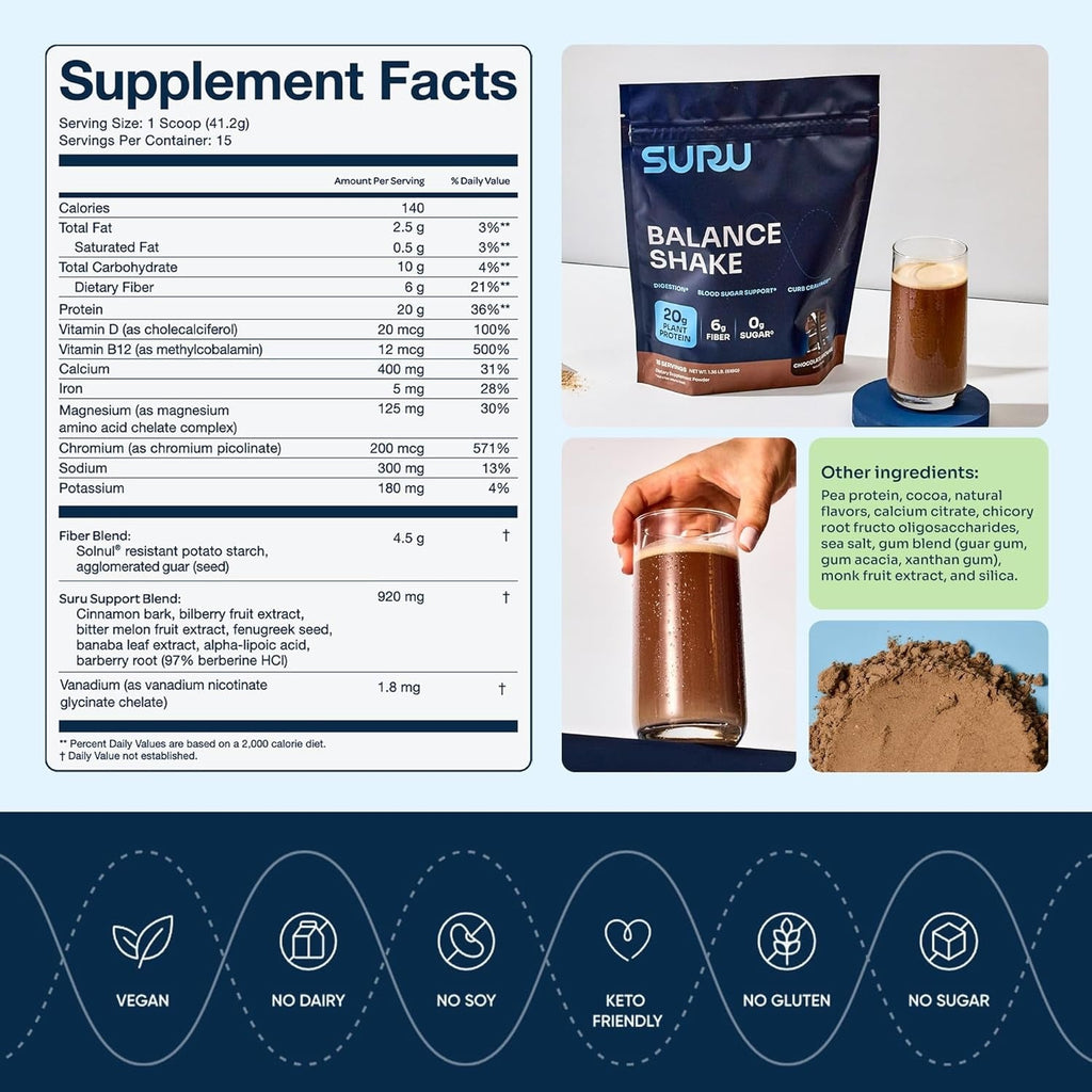 Balance Shake - Chocolate Brownie