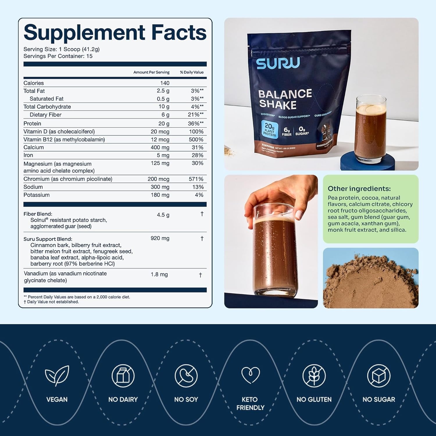 Balance Shake - Chocolate Brownie