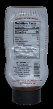 Ketchup Less Sugar