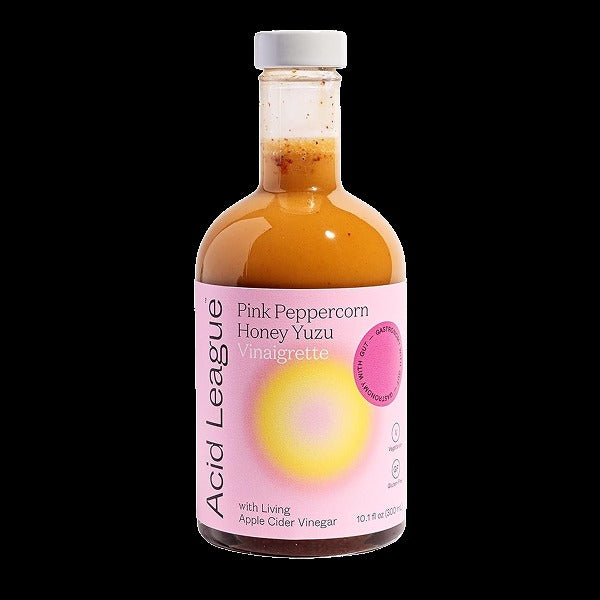 Pink Peppercorn Honey Yuzu Vinaigrette