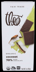 Toasted Coconut Dark Chocolate Bar