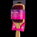 Bamboo XL Detangling Paddle Brush With Boar Bristles - Pink