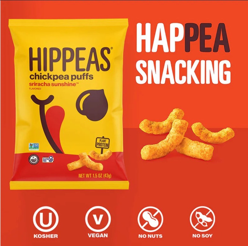Organic Sriracha Chickpea Puffs