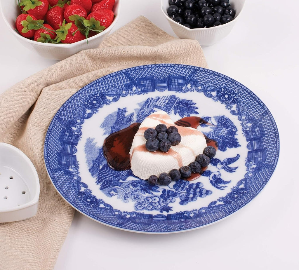 Porcelain Coeur A La Creme - White