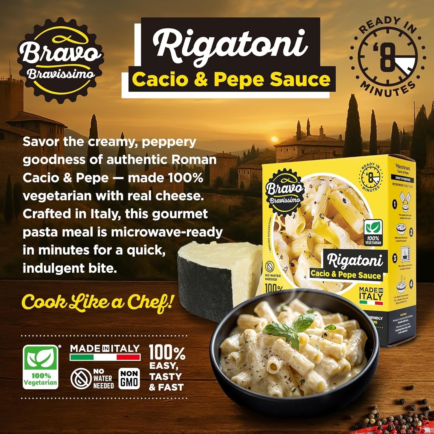 Rigatoni Cacio E Pepe