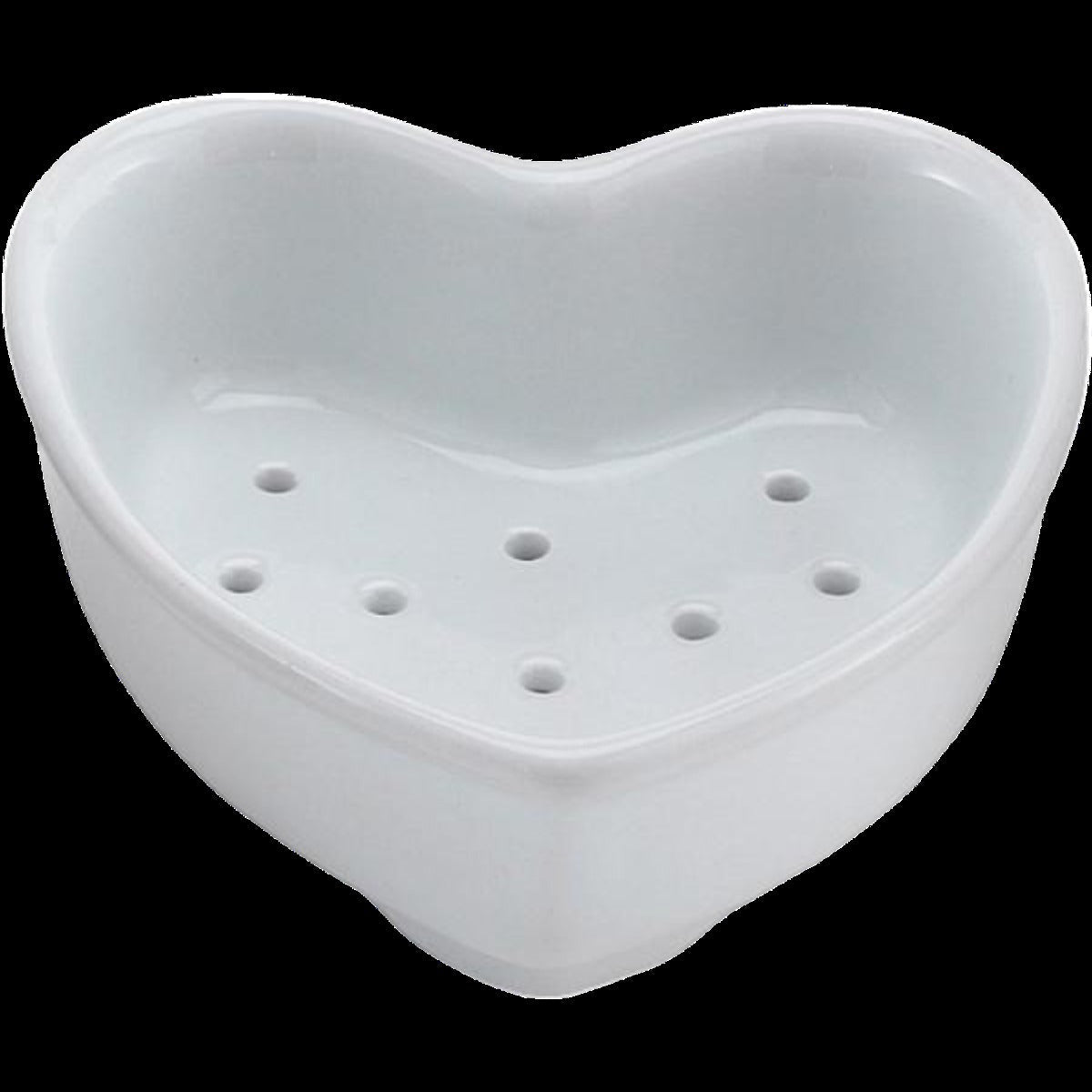Porcelain Coeur A La Creme - White