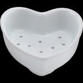 Porcelain Coeur A La Creme - White