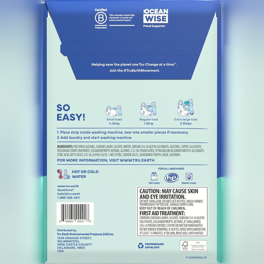 Unscented Detergent Sheets