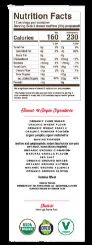 Pumpkin Donut Mix