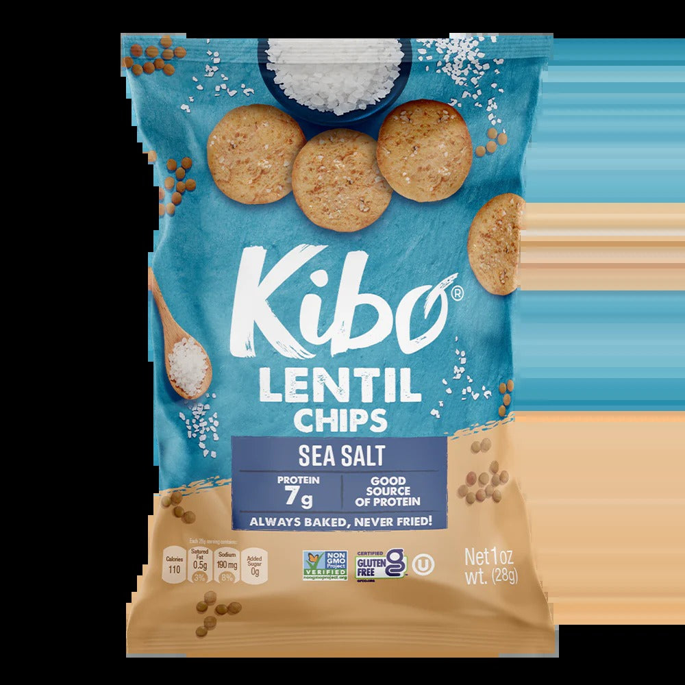 Lentil Chips with Sea Salt (6 Pack)