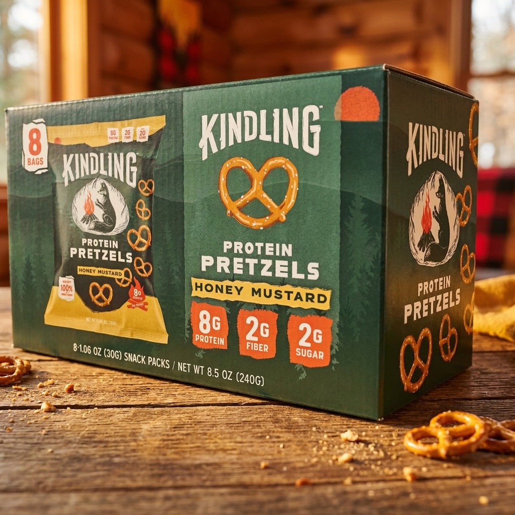 Kindling Lunchbox Honey Mustard (8 CT)