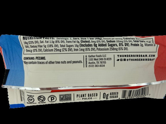 Texas Maple Pecan Bar