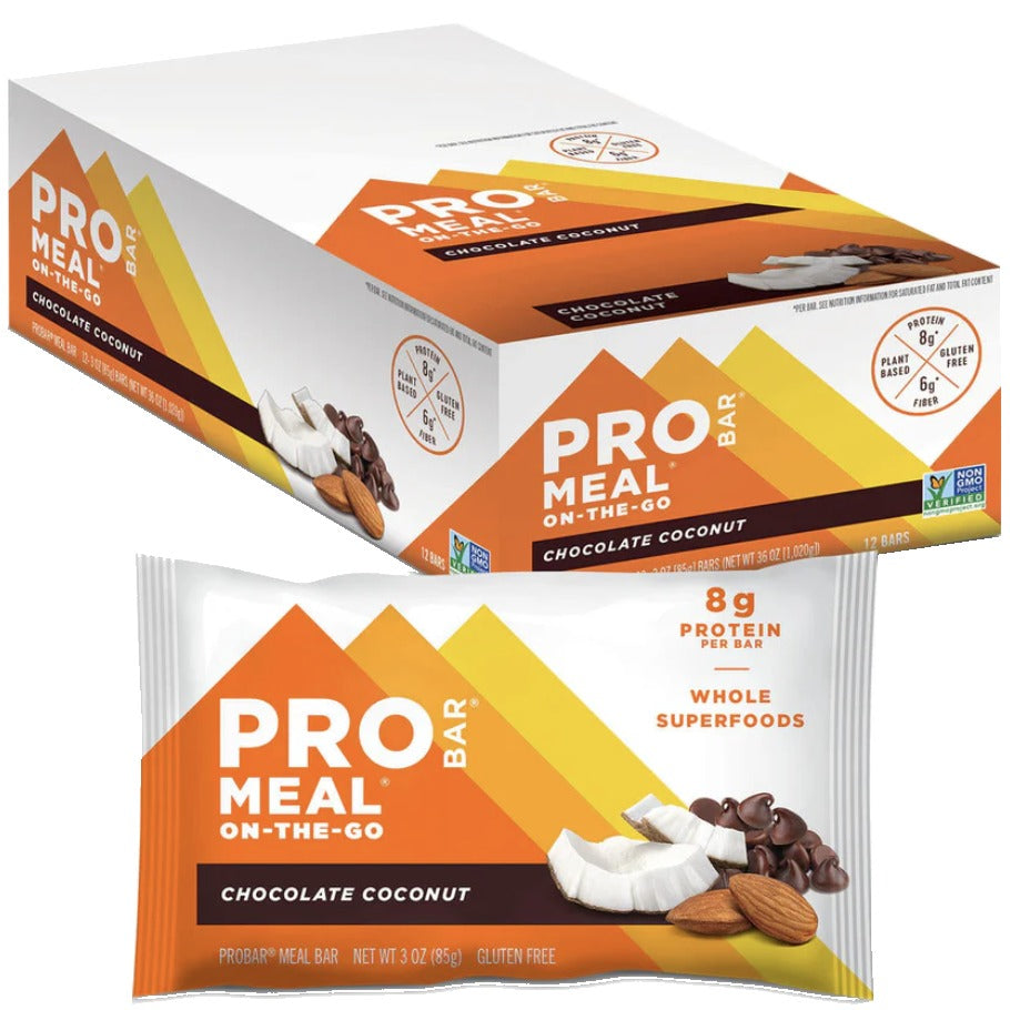 Organic Chocolate Coconut Bar (12 Pack)