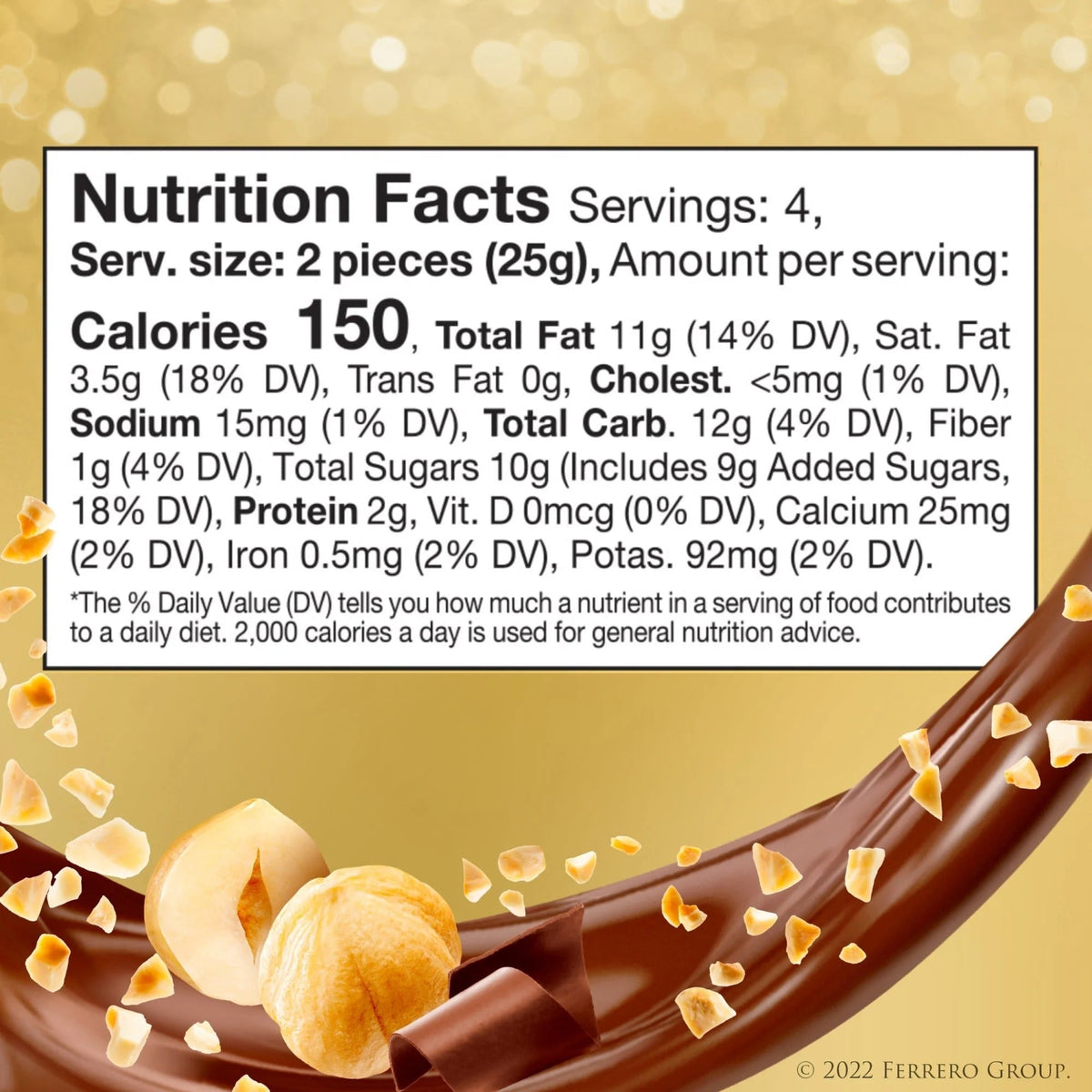 Premium Gourmet Milk Chocolate Hazelnut Gift Box (8 CT)