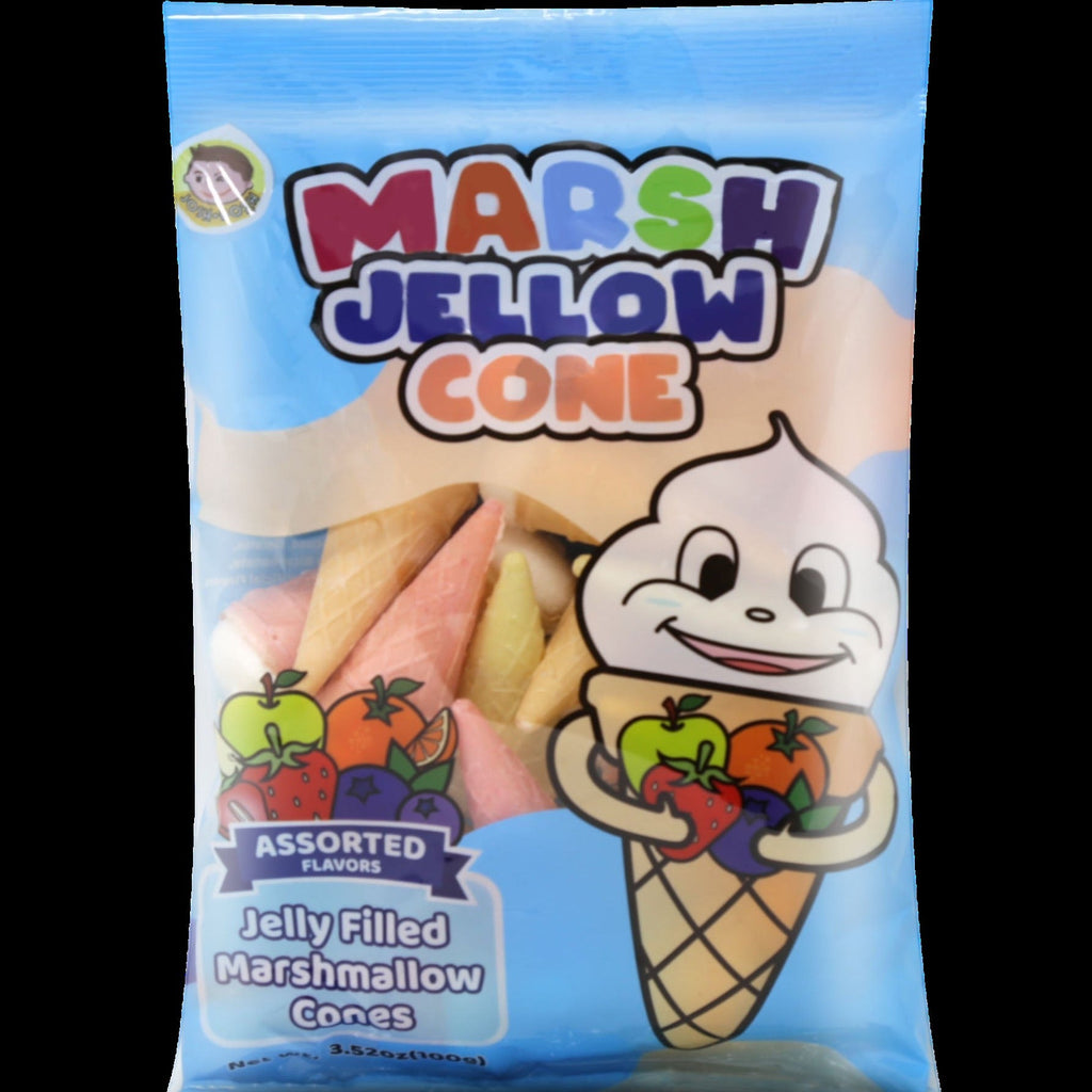 Marsh Jellow Cone - Assorted Flavors
