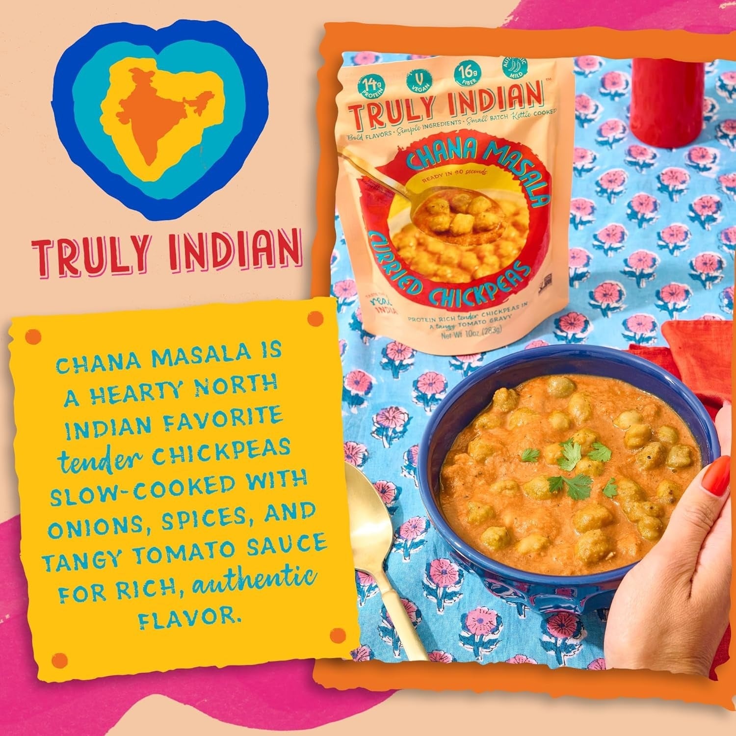 Chana Masala Curried Chickpeas (6 CT)