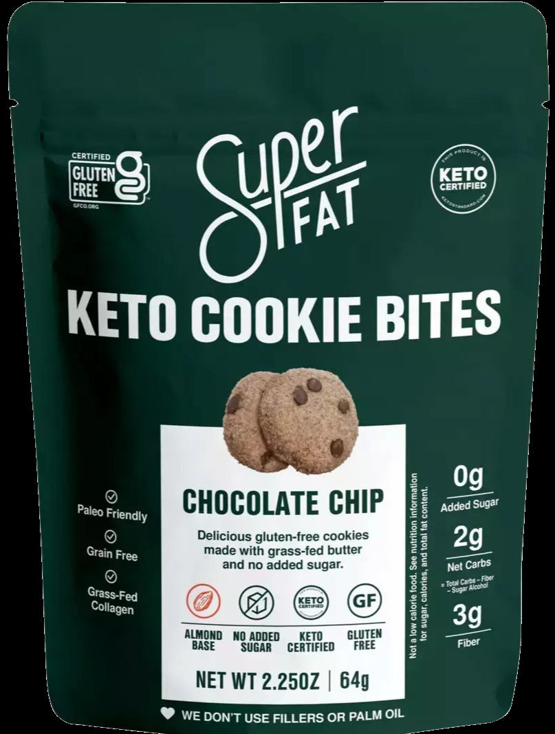 Chocolate Chip Keto Cookie Bites