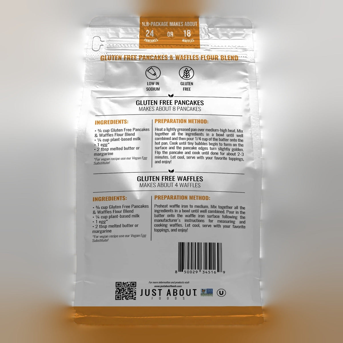 Pancake & Waffle Blend Flour