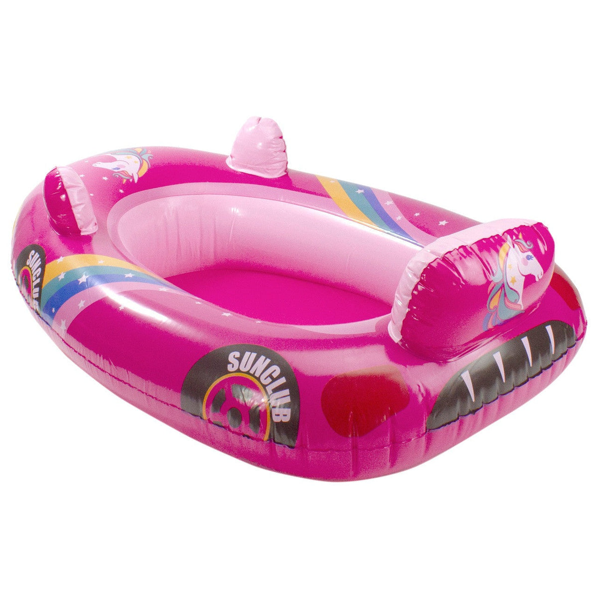 Inflatable Kids Boat Pink