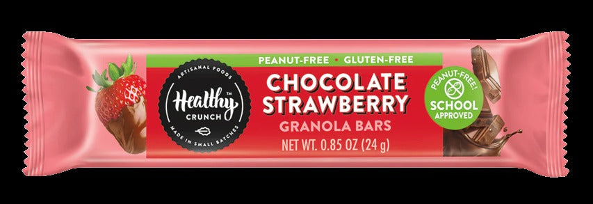 Strawberry Chocolate Granola Bars